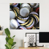 Poster Beer Lover Cool et tendance I Love Beer (Bureau à domicile)