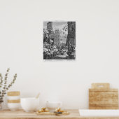 Poster Beer Street, 1751 (Cuisine)