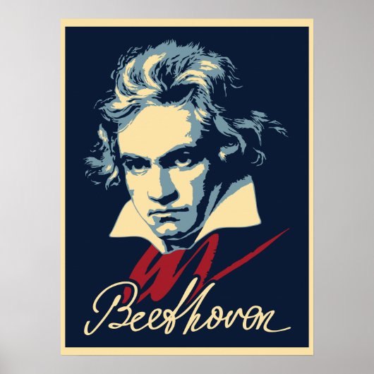 Poster Beethoven (Devant)
