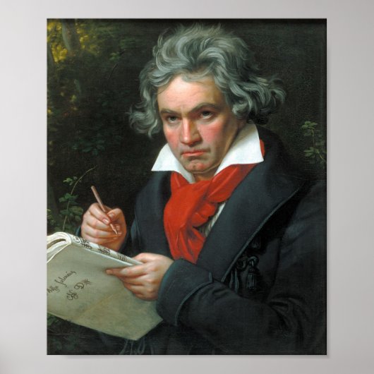 Poster Beethoven (Devant)