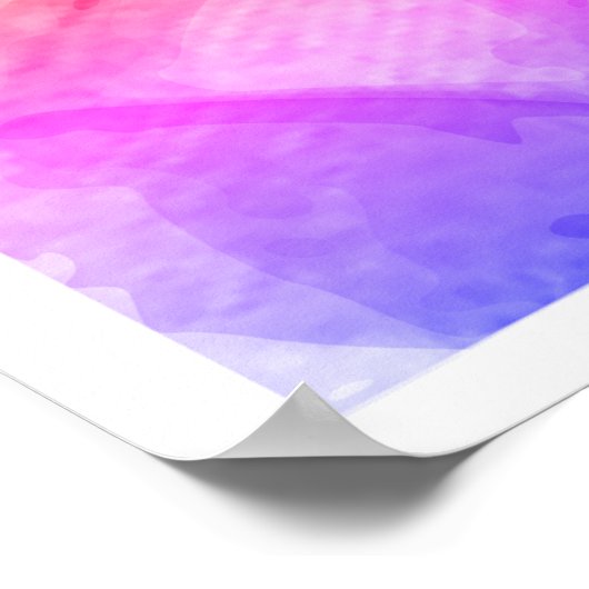 Poster Beethoven Dans Les Couleurs (Coin)