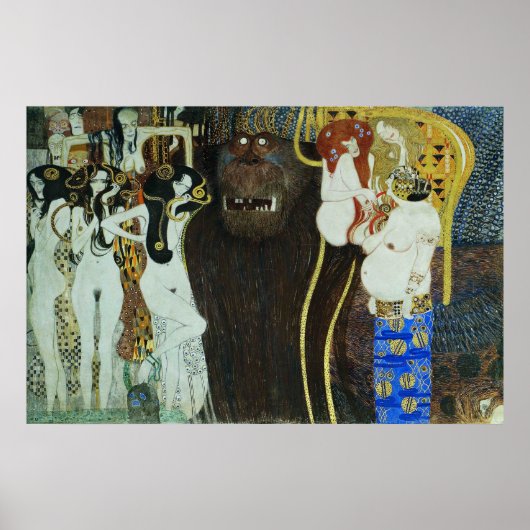 Poster Beethoven Frieze (Devant)