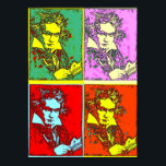 Poster Beethoven Pop Art<br><div class="desc">Ludwig von</div>