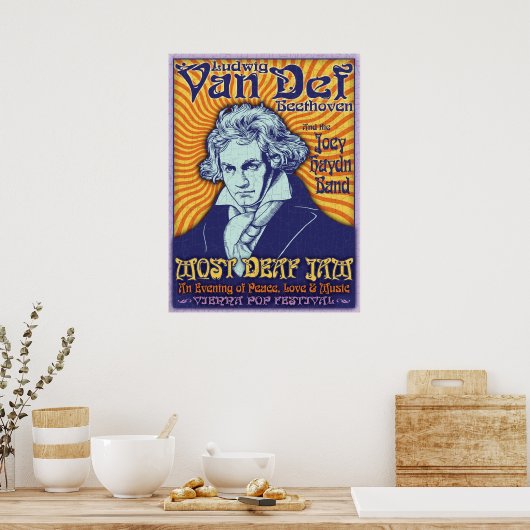 Poster Beethoven - Van Def (Cuisine)