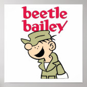 Poster Beetle Bailey (Devant)