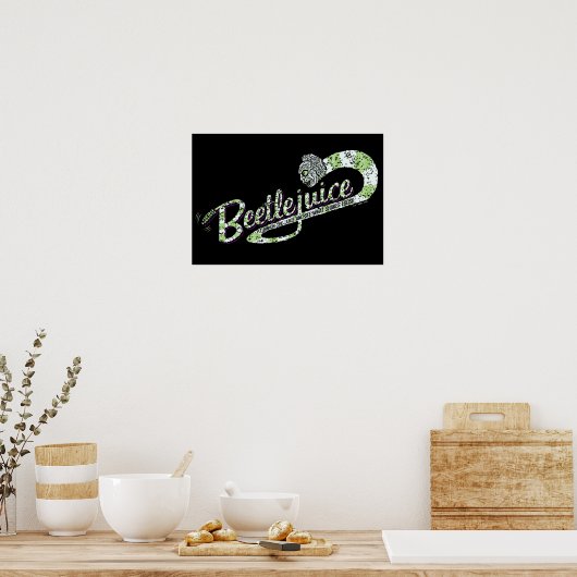 Poster Beetlejus | Allumer le jus (Cuisine)