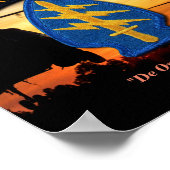 Poster Béets verts des forces spéciales SFG Vétérinaires  (Coin)