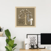 Poster Be'FEUILLE - Attraper les Feuilles (Bureau à domicile)