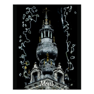 Poster Beffroi de Mons