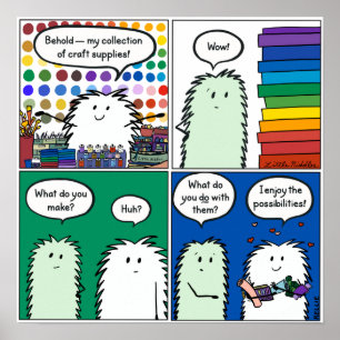 Poster: Behold — Mijn Collectie van de ambachtelij Poster