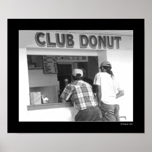 Poster Beignet de club