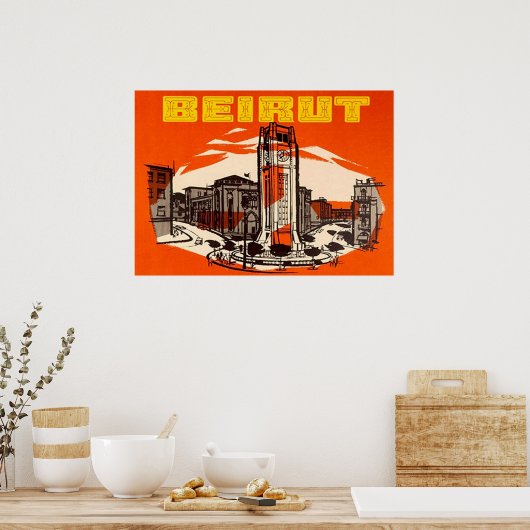 POSTER BEIRUT (Cuisine)