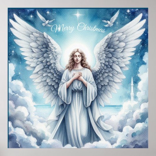 Poster Bel Ange Gardien Blanc (Devant)