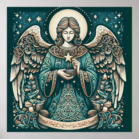 Poster Bel Ange sous les étoiles (Devant)