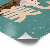 Poster Bel arbre en fleurs (Coin)