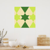 Poster bel art abstrait moderne (Cuisine)