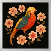 Poster Bel oiseau (Devant)
