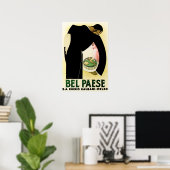 Poster BEL PAESE FORMAGGIO Italien Fromage (Bureau à domicile)
