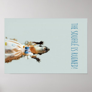 Poster Belette de Juanita avec ne pas maudire. Comme en
