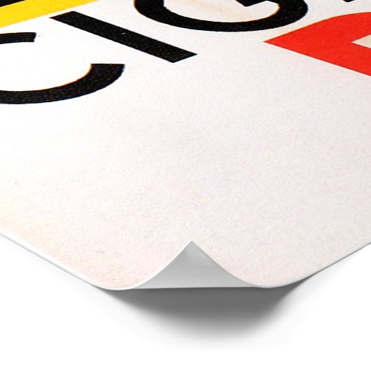 Poster Belga Cigs (Coin)