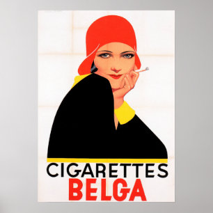 Poster Belga Cigs