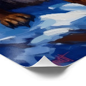 Poster Belgian Malinois Mountain Patrol Christmas (Coin)