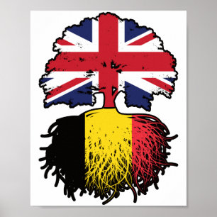 Poster Belgique Belgique Belgique Royaume-Uni Royaume-Uni