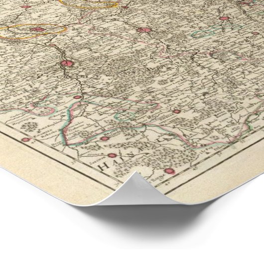 Poster Belgique et Pays-Bas (Coin)