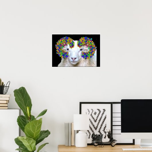 Poster Bélier (Bureau à domicile)