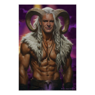 Poster Bélier magnifique