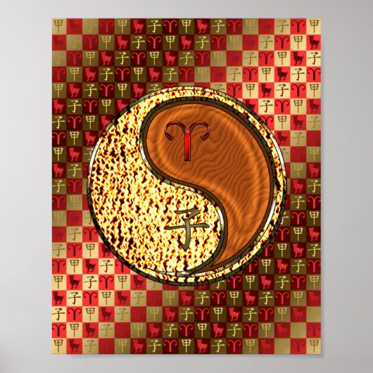 Poster Bélier & Rat de Bois (Devant)