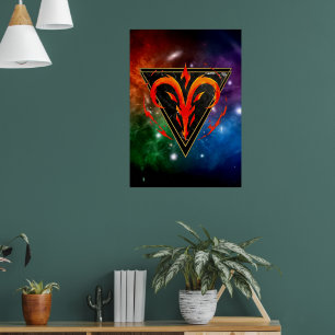 Poster Bélier Zodiaque Cadeau Astrologie