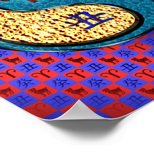 Poster Béliers à eau (Coin)