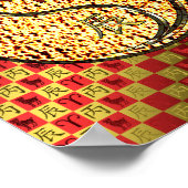 Poster Béliers et dragon de feu (Coin)