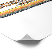 Poster Believe In Yourself Funny Sasquatch Bigfoot (Coin)