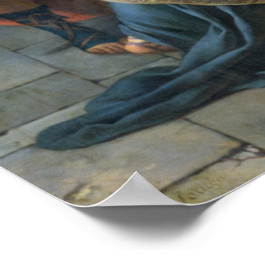 Poster Belisarius Begging for Alms, 1781 (Coin)