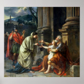 Poster Belisarius Begging for Alms, 1781 (Devant)