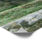 Poster Belize Lamani Maya Ruines Jaguar Masque (Coin)