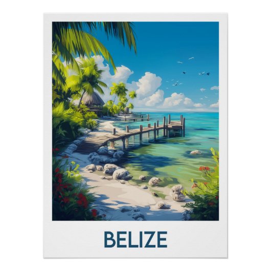 Poster Belize Perfect Poster (Voorkant)