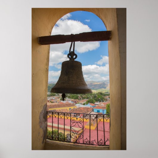 Poster Bell dans une tour d'église, Cuba (Devant)