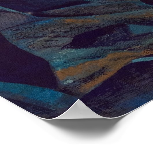 Poster Bell Mountain par Nicholas Roerich (Coin)