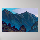 Poster Bell Mountain par Nicholas Roerich (Devant)