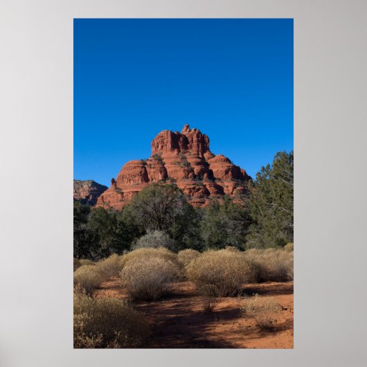Poster Bell Rock en hiver 2021 (Devant)