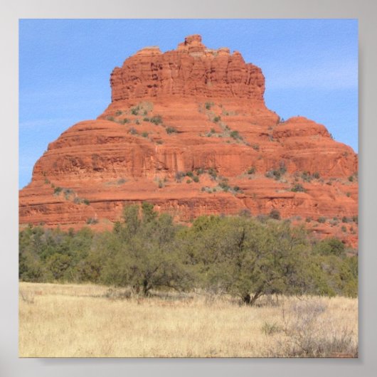 Poster Bell Rock Sedona (Devant)
