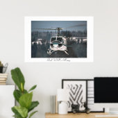 Poster Bell UH-1 Huey (Bureau à domicile)