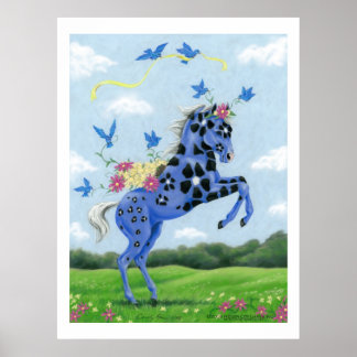 Poster Bella Sara Bluebell - imprimer