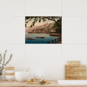 Poster Bellagio I, Lac de Côme, Lombardie, Italie (Cuisine)