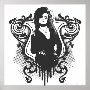 Poster Bellatrix Lestrange Dark Arts Design