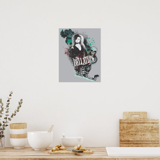 Poster Bellatrix Lestrange Graphic Logo (Cuisine)