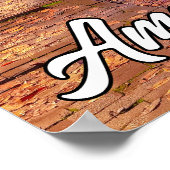 Poster Belle Amsterdam, Pays-Bas (Coin)